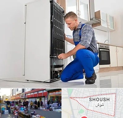 تعمیرکار سیار یخچال در شوش