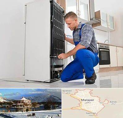 تعمیرکار سیار یخچال در ملایر