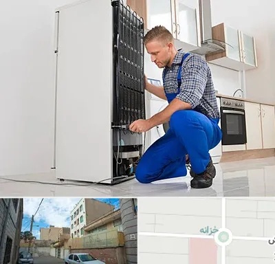 تعمیرکار سیار یخچال در خزانه