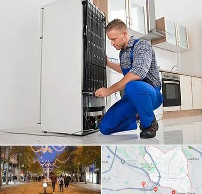 تعمیرکار سیار یخچال در ولیعصر ارومیه