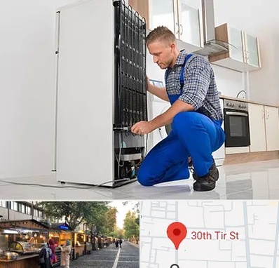 تعمیرکار سیار یخچال در سی تیر