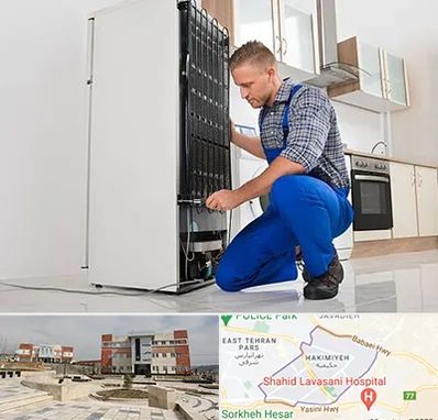 تعمیرکار سیار یخچال در حکیمیه 