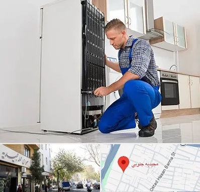 تعمیرکار سیار یخچال در مجیدیه جنوبی