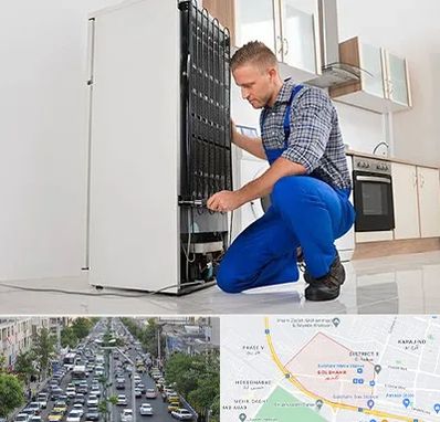 تعمیرکار سیار یخچال در گلشهر کرج 