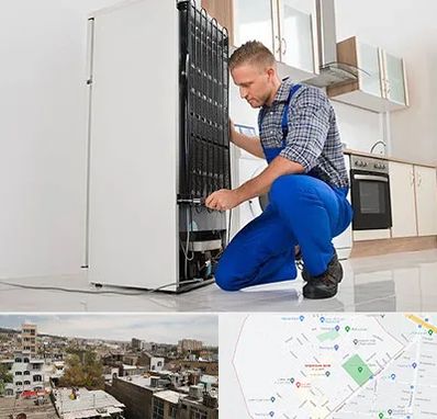 تعمیرکار سیار یخچال در شمیران نو 