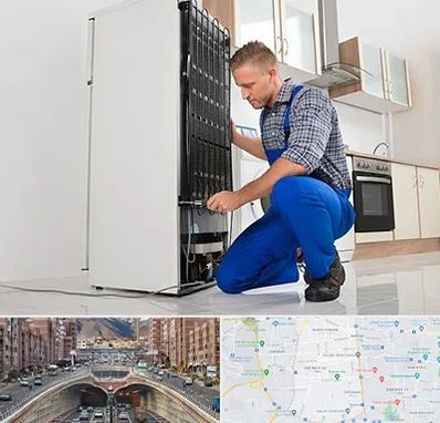 تعمیرکار سیار یخچال در منطقه 10 تهران 