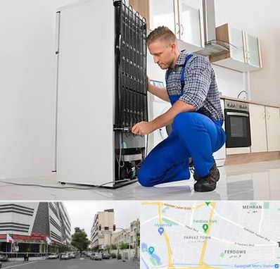 تعمیرکار سیار یخچال در بلوار فردوس 