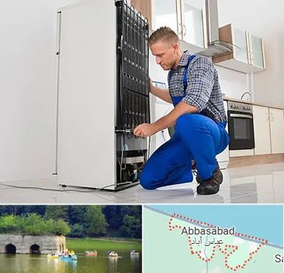 تعمیرکار سیار یخچال در عباس آباد