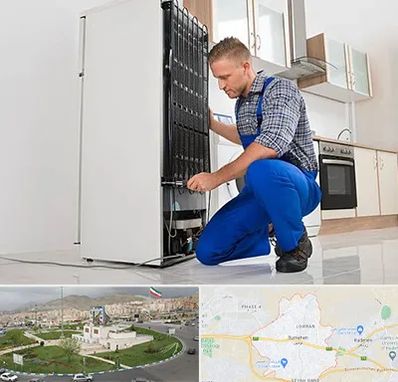 تعمیرکار سیار یخچال در بومهن