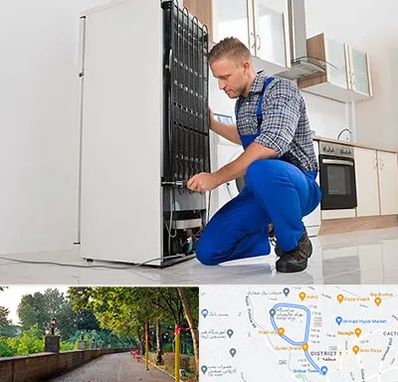 تعمیرکار سیار یخچال در بلوار گیلان رشت 