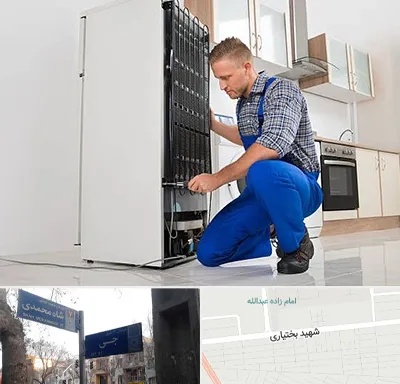 تعمیرکار سیار یخچال در سی متری جی