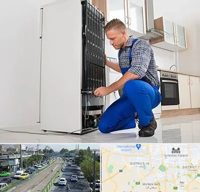 تعمیرکار سیار یخچال در جنوب تهران 