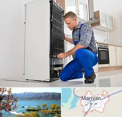 تعمیرکار سیار یخچال در مریوان