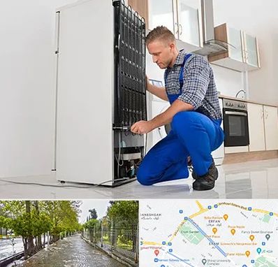 تعمیرکار سیار یخچال در خیابان ارم شیراز 