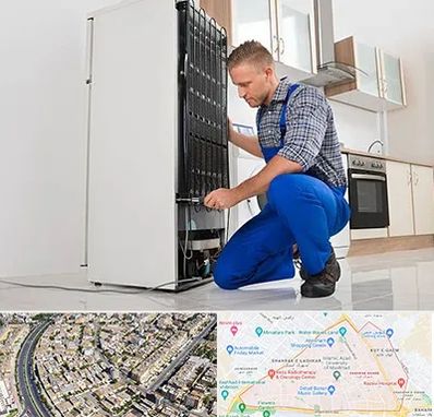 تعمیرکار سیار یخچال در شهرک غرب مشهد 