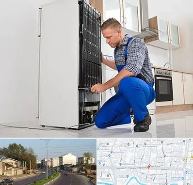 تعمیرکار سیار یخچال در ضیابری رشت 