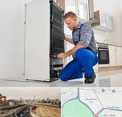 تعمیرکار سیار یخچال در جوادیه