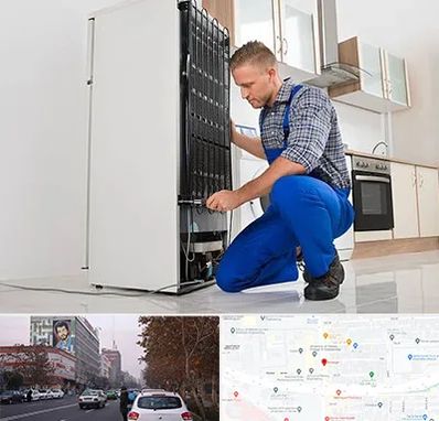 تعمیرکار سیار یخچال در کارگر شمالی 