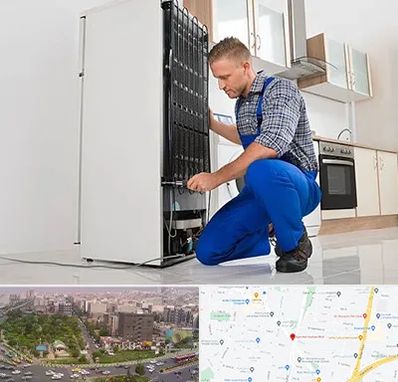 تعمیرکار سیار یخچال در آیت الله کاشانی 