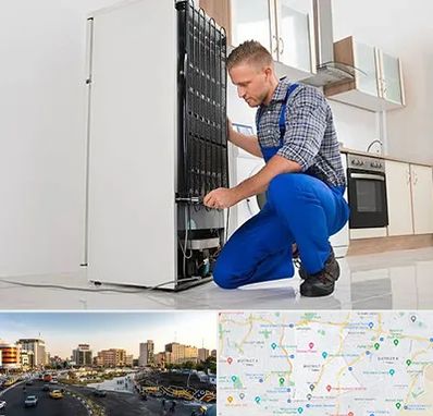 تعمیرکار سیار یخچال در منطقه 7 تهران 