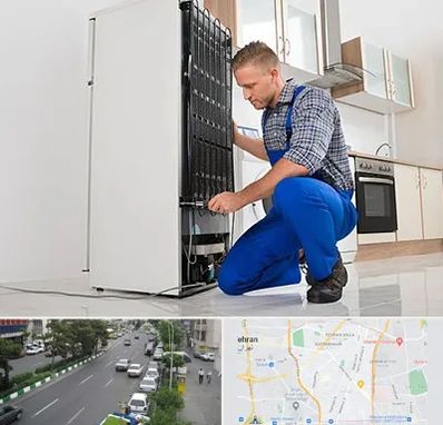 تعمیرکار سیار یخچال در ستارخان 