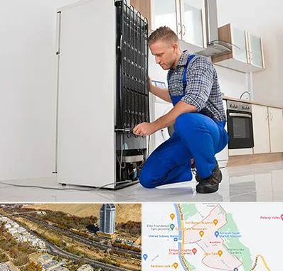 تعمیرکار سیار یخچال در خیابان نیایش شیراز 