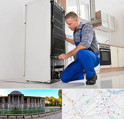 تعمیرکار سیار یخچال در عفیف آباد شیراز 