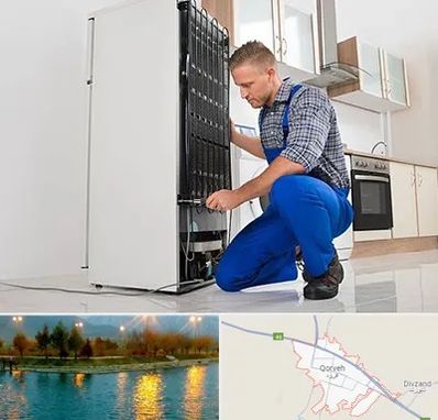 تعمیرکار سیار یخچال در قروه