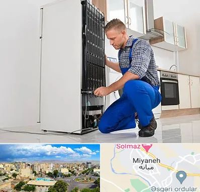 تعمیرکار سیار یخچال در میانه