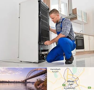 تعمیرکار سیار یخچال در اهواز