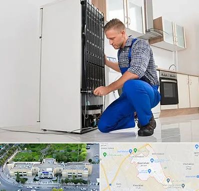 تعمیرکار سیار یخچال در نسیم شهر