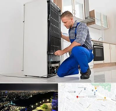 تعمیرکار سیار یخچال در هفت تیر مشهد 