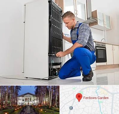 تعمیرکار سیار یخچال در باغ فردوس