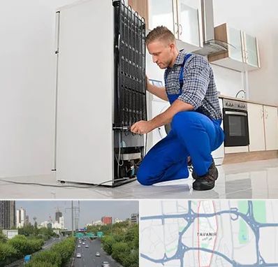 تعمیرکار سیار یخچال در توانیر