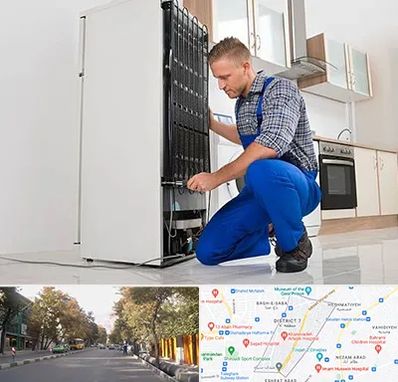 تعمیرکار سیار یخچال در شریعتی 