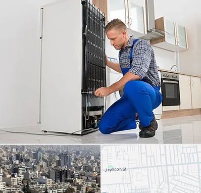 تعمیرکار سیار یخچال در جیحون