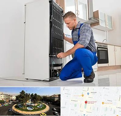 تعمیرکار سیار یخچال در هفت حوض 