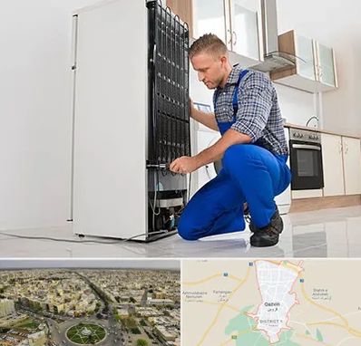 تعمیرکار سیار یخچال در قزوین