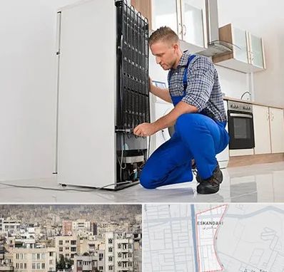 تعمیرکار سیار یخچال در اسکندری
