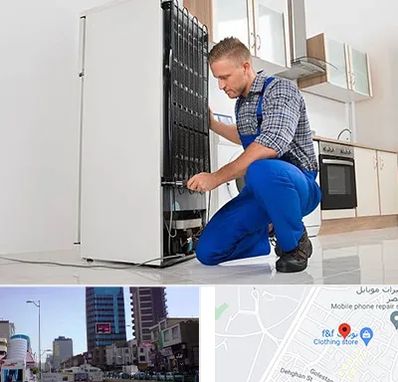 تعمیرکار سیار یخچال در چهارراه طالقانی کرج 