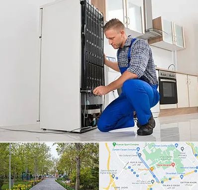 تعمیرکار سیار یخچال در قدوسی غربی شیراز 