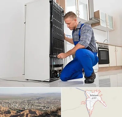 تعمیرکار سیار یخچال در اسفراین