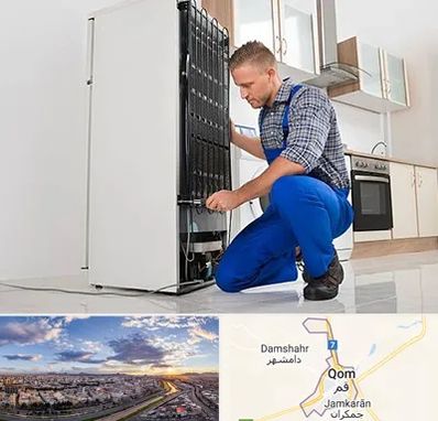 تعمیرکار سیار یخچال در قم
