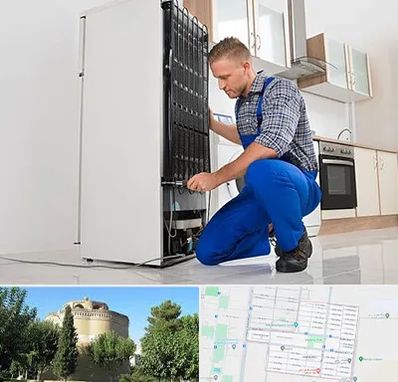 تعمیرکار سیار یخچال در مرداویج اصفهان 