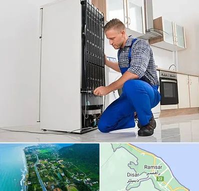 تعمیرکار سیار یخچال در رامسر
