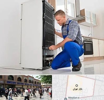 تعمیرکار سیار یخچال در بازار تهران
