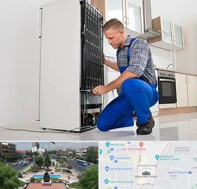 تعمیرکار سیار یخچال در بهارستان 