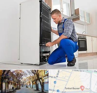 تعمیرکار سیار یخچال در تربیت تبریز
