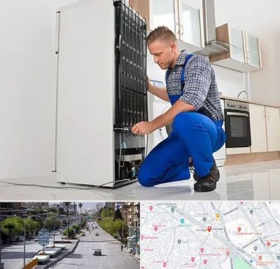 تعمیرکار سیار یخچال در خیابان زند شیراز 