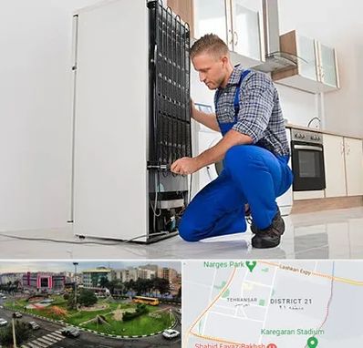 تعمیرکار سیار یخچال در تهرانسر 